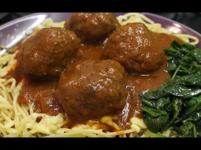 How To Cook Meatballs & Tomato Sauce + Recipe ||The Real Heavenly Bites