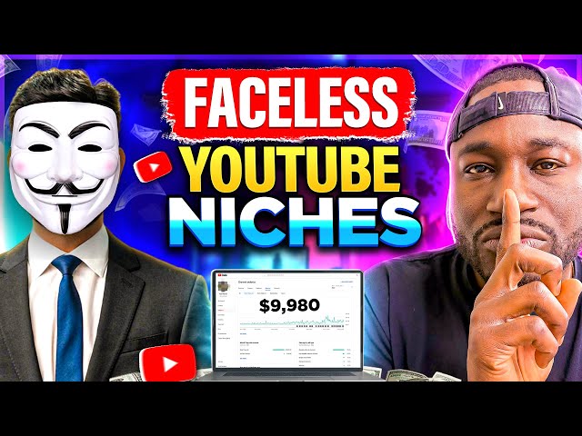 Top 30 Niches To Make Money on YouTube Without Showing Your Face