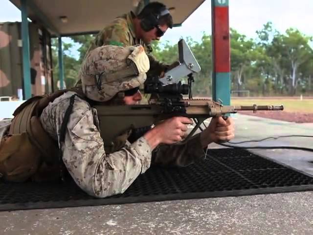 Marines and Australian Soldiers Shoot Each Other's Weapons