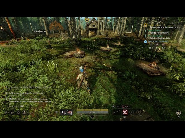 PS5 Gameplay | New World: Aeternum | Open Beta | The Forests Is Looking Good | 4K HD