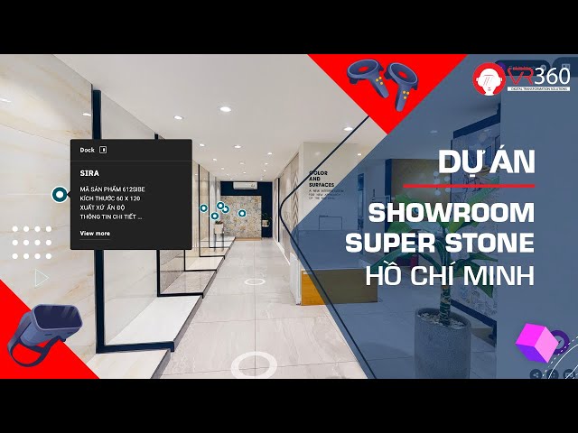 DỰ ÁN | SHOWROOM SUPER STONE - HỒ CHÍ MINH