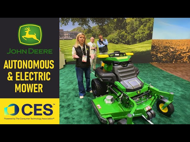 CES: John Deere's Electric & Autonomous Commercial Mower