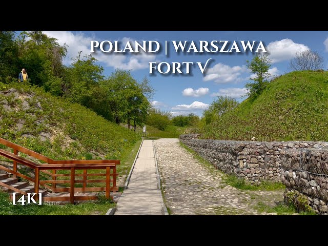 Walk in the Warsaw (Poland). Fort V Ryżowa.