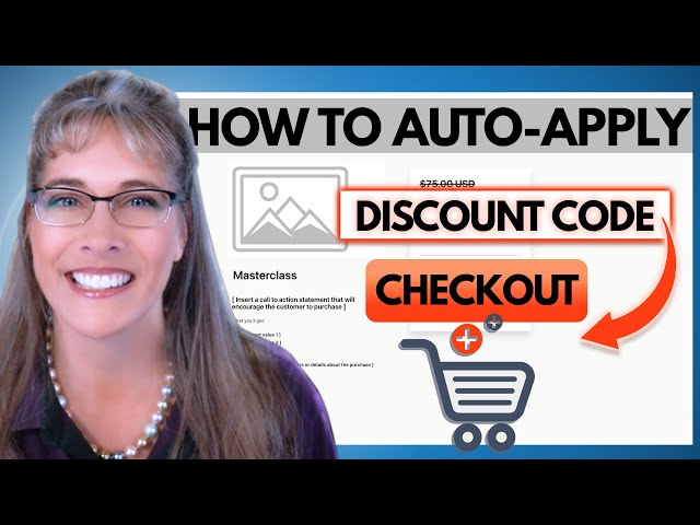 How to Automatically Apply Kajabi Coupon Codes to Checkout