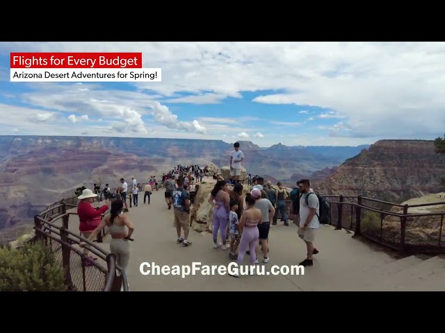 Discover Arizona spring: cheap flights, hotels!