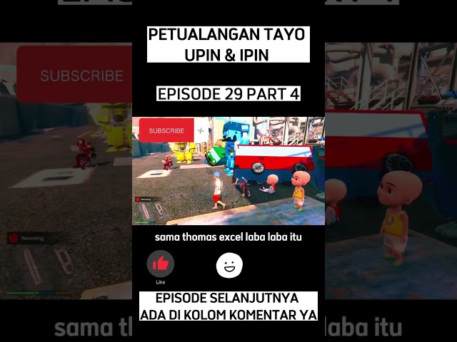 HEY TAYO EPISODE 29 PART 4 ❗❗ 😎 #shorts #lagutayo #heytayo #Ultraman #Upinipin  #thomas #tayo