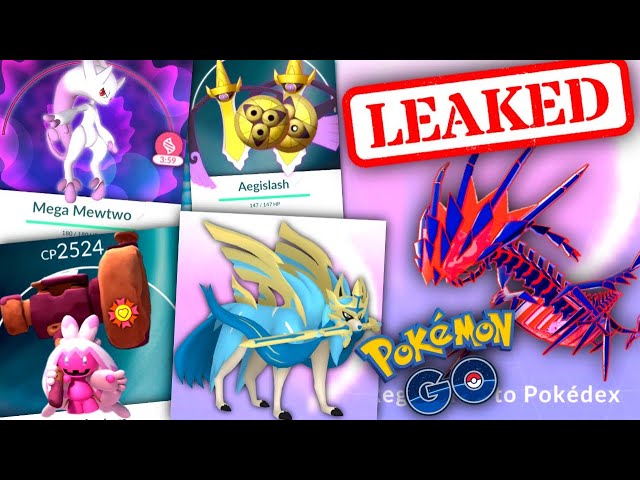 *COMING SOON MEGA MEWTWO X & Y, AEGISLASH, CROWNED ZACIAN, TINKATON & ETERNATUS* in Pokemon GO