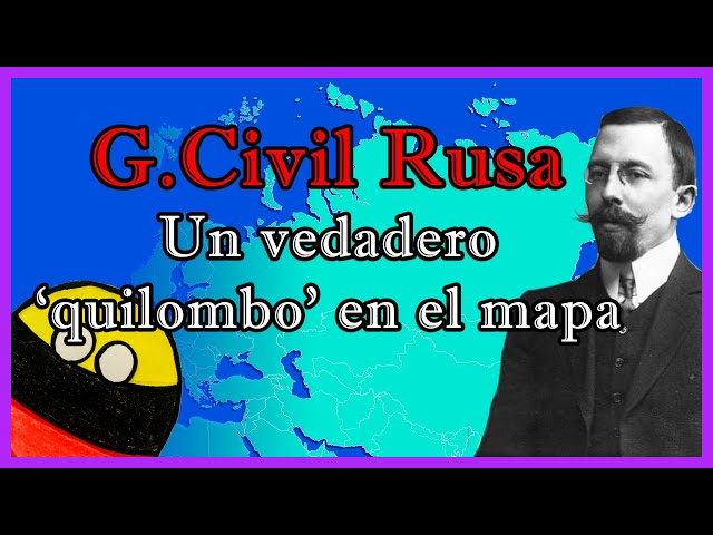 5 efímeros PAÍSES que surgieron durante la Guerra Civil RUSA 🇷🇺 - El Mapa de Sebas