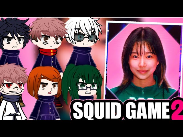 Jujutsu Kaisen react to SQUID GAME 2 •Jujutsu Kaisen react to SQUID GAME SEASON 2