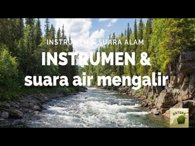 TERAPI SUARA ALAM, SUARA AIR MENGALIR DAN MUSIK INSTRUMEN MERELAKSASI DAN MENENANGKAN JIWA