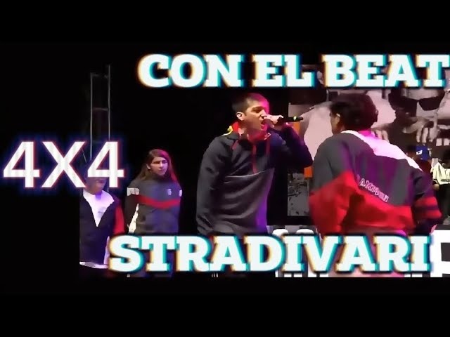 CHUTY VS TEOREMA 4X4 CON EL BEAT STRADIVARI- GOD LEVEL 2021-REPLICA