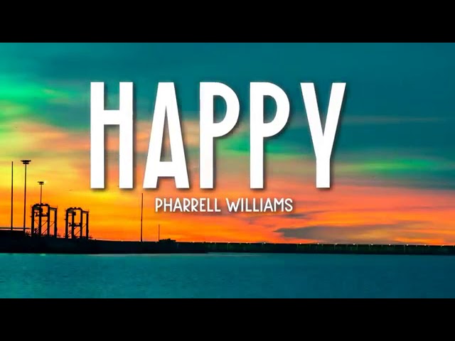 Pharrell Williams - Happy (Lyrics)