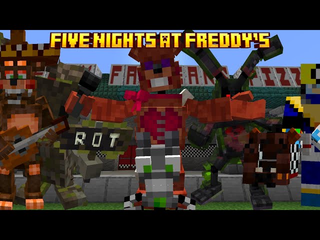 THIS MINECRAFT FNAF MOD UPDATE IS LOVELY! (Fazcraft Mod Showcase)