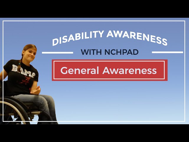 General Disability Awareness