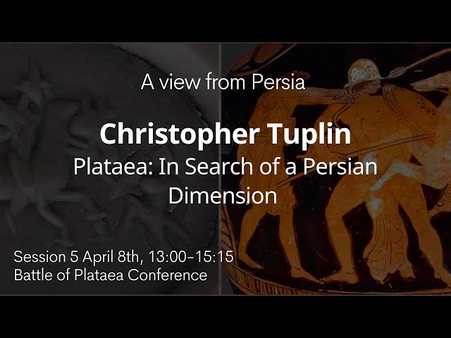 Christopher Tuplin | Session 5 of the Battle of Plataea Conference