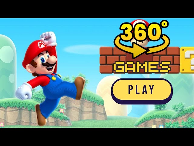 Super Mario Bros Finding Challenge 360°