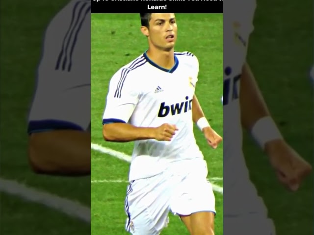 Top 10 Cristiano Ronaldo Football Skills You Need to Learn! #football  #shorts