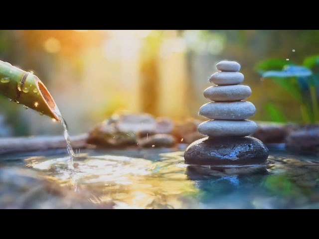 Beautiful Relaxing Music 🍃 Water Sounds, Deep Sleeping Music, Meditation Music, Relaxing Piano