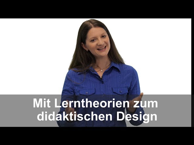 [LuL1] Von Lerntheorien zum didaktischen Design