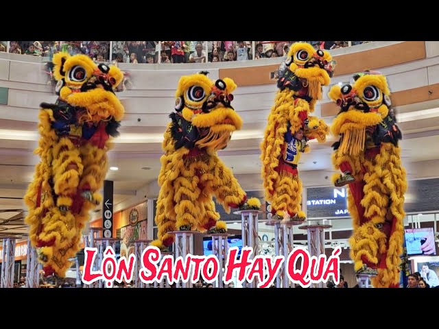 Múa Lân Trung Thu 2023 / LSR Thiên Anh Thi Đấu Giải Lân Sư Rồng Aeon Mall Bình Dương / Lion Dance