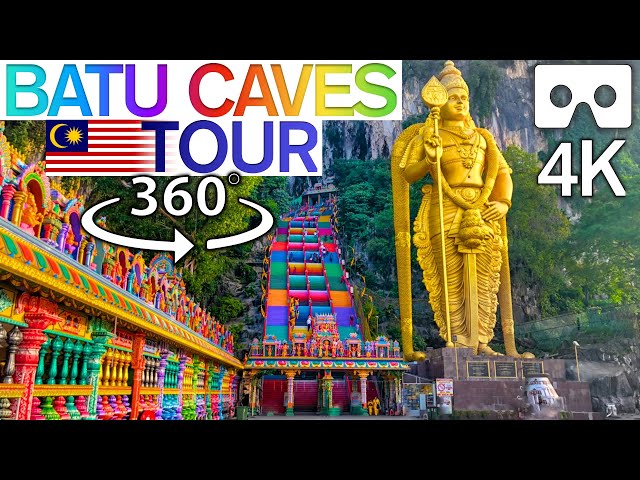 Kuala Lumpur vlog - Exploring BATU CAVES Virtual Tour | #Malaysia travel 🇲🇾