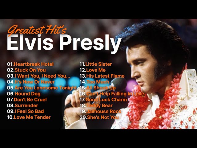 ELVIS PRESLEY - Top Ten Hits VOL-1 | Essential tunes from three incredible decades of music!