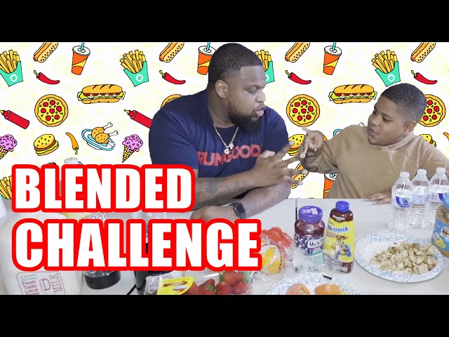 The Blended Challenge *GROSS FOODS* | Ghee Funny