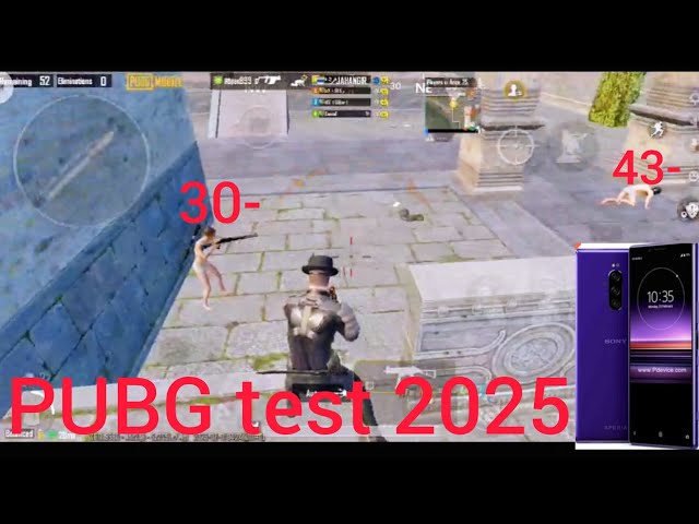 Sony Xperia 1 PUBG test