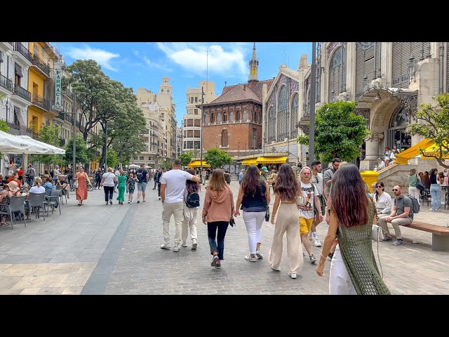 Valencia, Spain 🇪🇸 - 4K-HDR Walking Tour (▶161min)