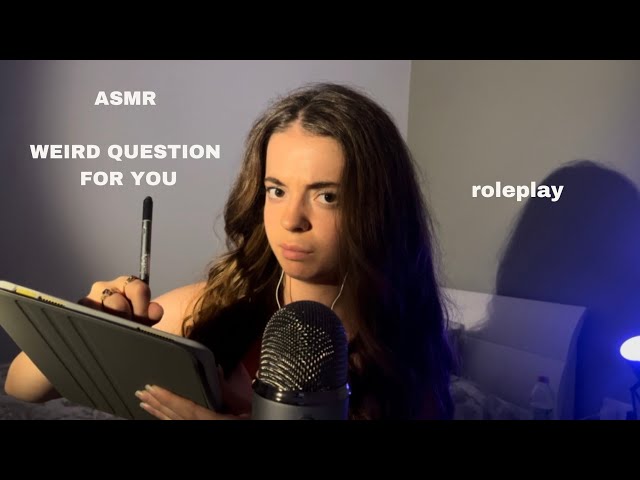 ASMR Bizarre and weird questions for you ❓‼️ | Francy ASMR