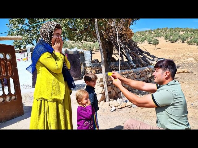 Building a Nomadic House 🏕️ | Malik & Sobhan’s Hard Work in the Mountains ⛰️💪