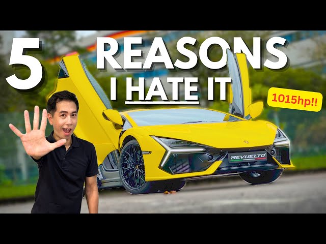 😡 After 7 hours with the Lamborghini Revuelto - I hated it!! 🤬 MrChiaSG