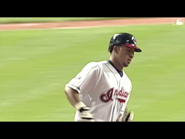 Jhonny Peralta records 3 RBI in a win over the Twins. (CLE vs MIN, 9-12-03)