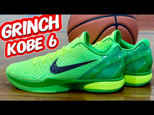 UPDATED!  Kickwho godkiller Kobe 6 Grinch 3.0 review!  W/comparison🔥