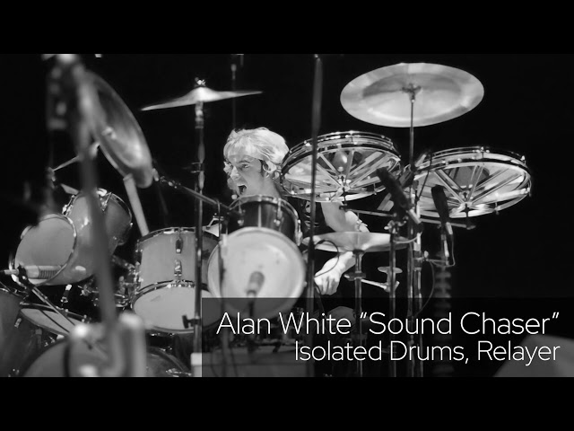 Alan White “Sound Chaser” Isolated Drums