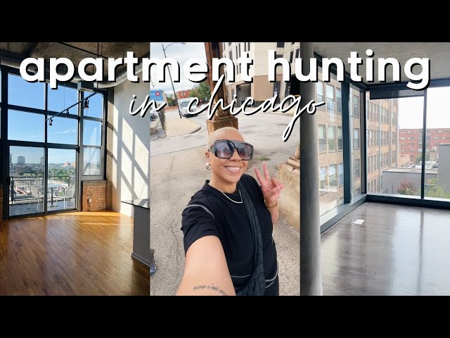 APARTMENT HUNTING IN CHICAGO | 3 tours w/ rent prices!