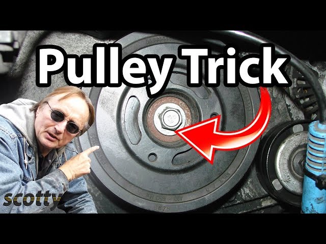 How to Remove a Crankshaft Pulley in Your Car