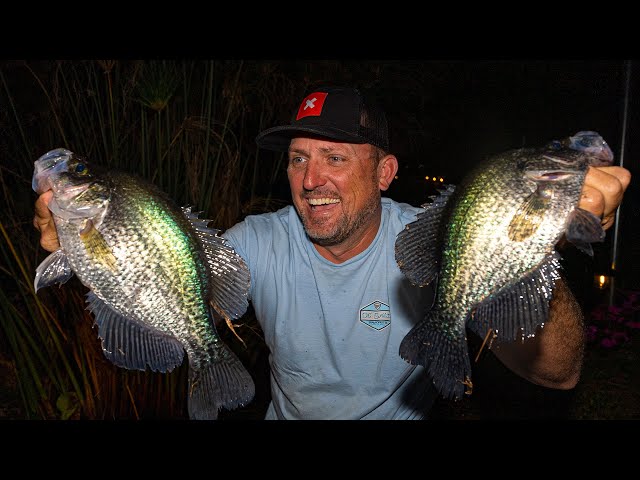 Crappie Fishing Lake Okeechobee, Fl {Catch Clean Cook} Crunchy, Fruity, Crappy Roll