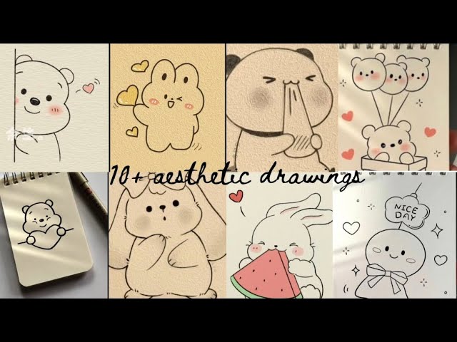 aesthetic drawing|part 2|cute drawings|