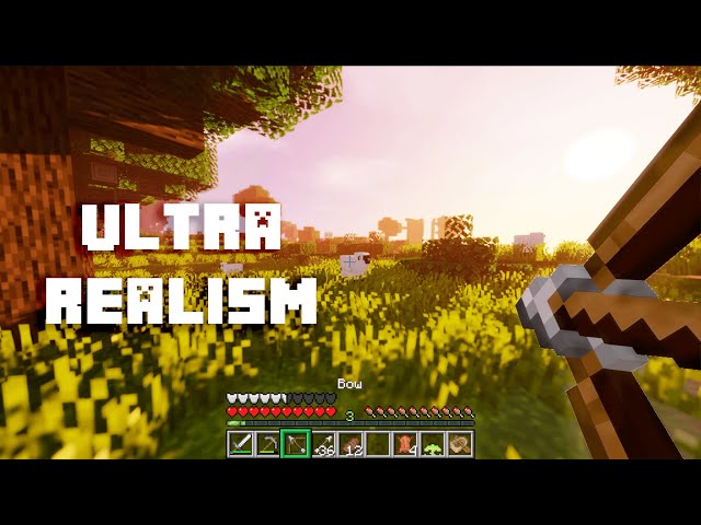 Ultra-Realistic Minecraft Gameplay - Volumetric Lighting & Sound Immersion (4K60)