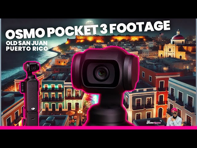 Osmo Pocket 3 Footage - Old San Juan, Puerto Rico