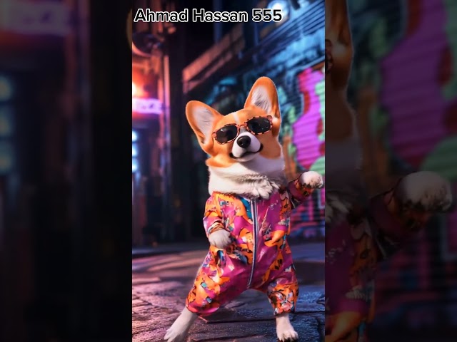 A dancing dog baby. #funniest#etc.#comedy #furry.