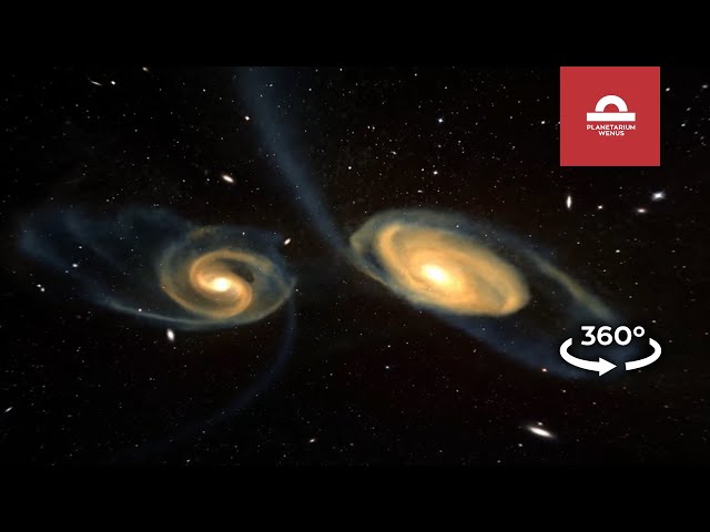 Ewolucja galaktyk w obiektywie Hubble'a - VR 360 - Planetarium Wenus [napisy]