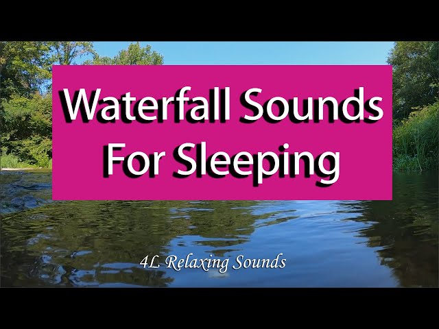 Waterfall Sounds For Sleeping 1 Hour