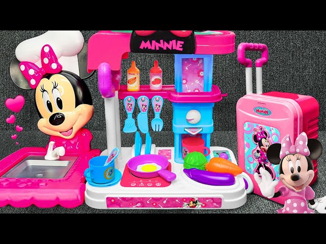 62 Min Satisfying Unboxing Minnie Mouse Kitchen Playset, Disney Toys Collection | Disney Toys World