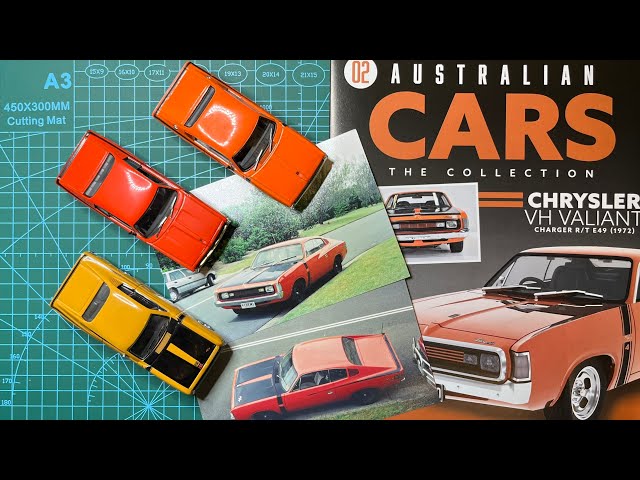 QUICK LOOK! 1972 Valiant Hemi Charger R/T Six Pack - Australian Cars Diecast Collection - ISSUE TWO!