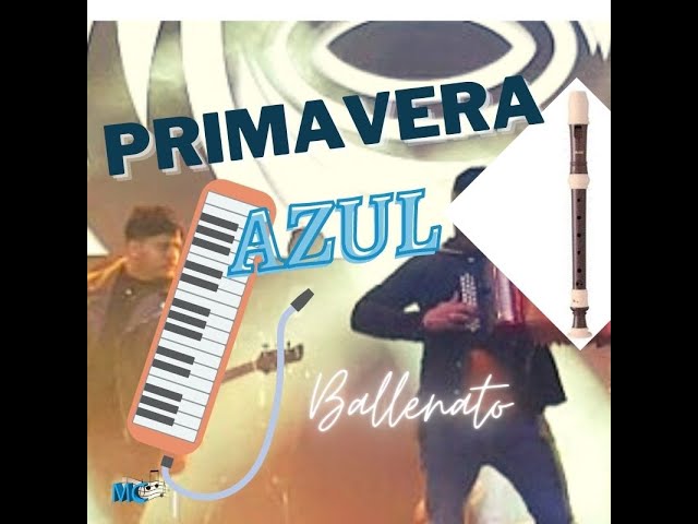 primavera azul flauta y melodica