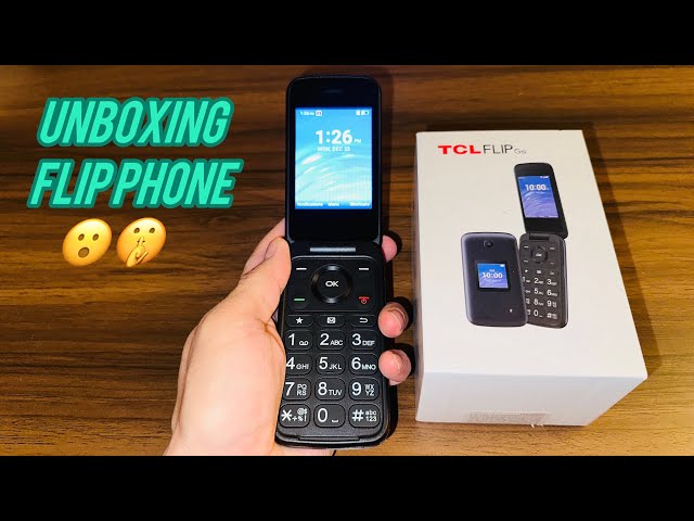 UNBOXING TCL FLIP GO FLIP PHONE & SIMPLE SETUP TUTORIAL! (SENIOR FRIENDLY)