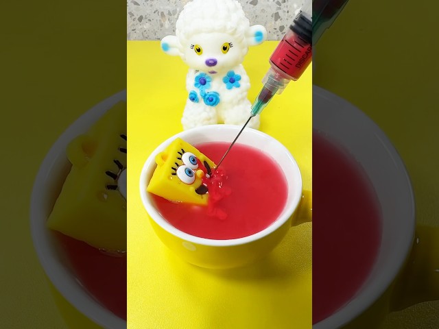 Poor SpongeBob SquarePants 😲🤢🤕#shorts #fidgets #satisfying #trend #tiktok #memes #viralvideo