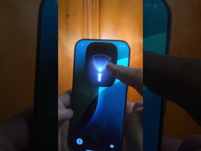 Discover iOS 18’s Enhanced Flashlight Feature!